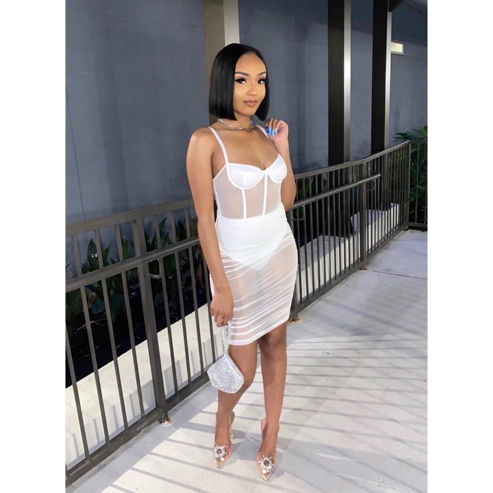 Mesh Dress - Picture 2 of 7